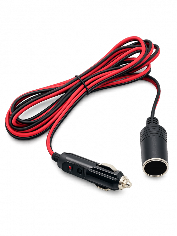 Удлинитель гнезда прикуривателя для автомобиля штекер-гнездо TDS TS-CAU44 5 метров